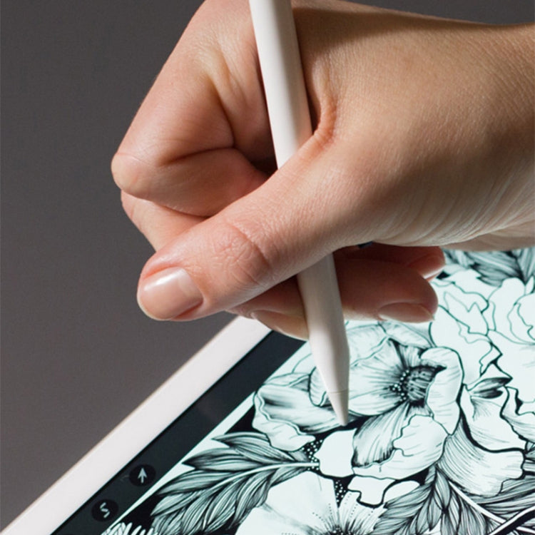 4 PCS Non-slip Mute Wear-resistant Nib Cover for Apple Pencil 1 / 2(White) - Pencil Accessories by PMC Jewellery | Online Shopping South Africa | PMC Jewellery | Buy Now Pay Later Mobicred