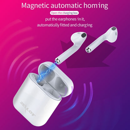 ZEALOT H20 TWS Bluetooth 5.0 Touch Wireless Bluetooth Earphone with Magnetic Charging Box, Support Stereo Call & Display Power in Real Time (Blue) - TWS Earphone by ZEALOT | Online Shopping South Africa | PMC Jewellery | Buy Now Pay Later Mobicred