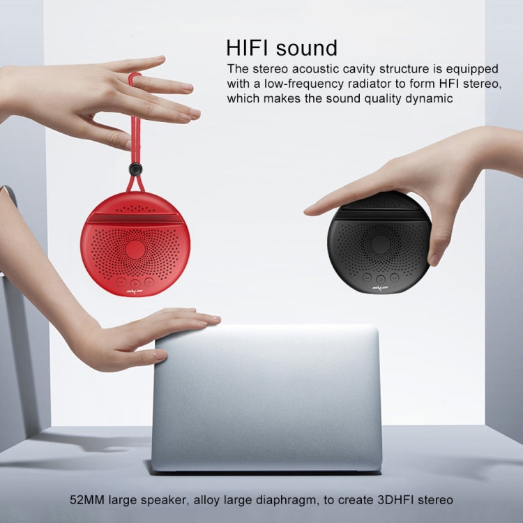 ZEALOT S24 Portable Stereo Bluetooth Speaker with Lanyard & Mobile Card Slot Holder, Supports Hands-free Call & TF Card (Dark Blue) - free shipping - PMC Jewellery - Order now!