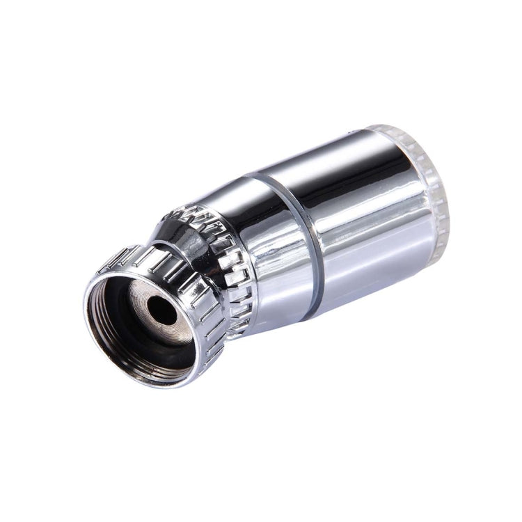 SDF-B9 1 LED ABS Temperature Sensor 3-color LED Faucet Light Water Glow Shower, Size: 58 x 28mm, Interface: 22mm (Silver) - Shower Head by PMC TechLife | Online Shopping South Africa | PMC TechLife | Buy Now Pay Later Mobicred