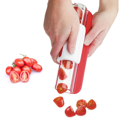 Tomato Slicer Cherry Fruit Cutter Kitchen Gadgets - Cutter & Peeler by PMC Jewellery | Online Shopping South Africa | PMC Jewellery | Buy Now Pay Later Mobicred