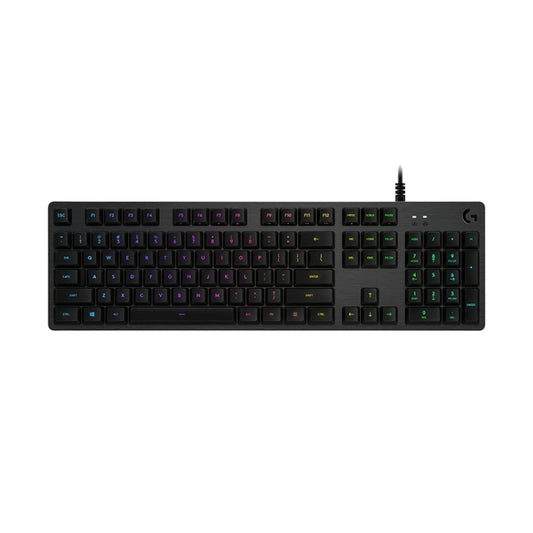 Logitech G512 RGB L-axis Mechanical Wired Gaming Keyboard, Length: 1.8m (Black) - Wired Keyboard by Logitech | Online Shopping South Africa | PMC Jewellery | Buy Now Pay Later Mobicred