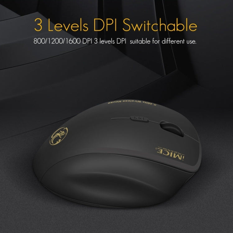 iMICE G6 Wireless Mouse 2.4G Office Mouse 6-button Gaming Mouse(Red) - free shipping - PMC TechLife - Order now!