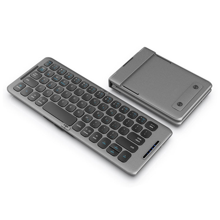 B088 Universal Mini Foldable Three-channel Bluetooth Wireless Keyboard - Mini Keyboard by PMC Jewellery | Online Shopping South Africa | PMC Jewellery | Buy Now Pay Later Mobicred