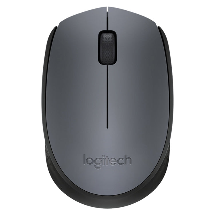 Logitech M170 1000DPI USB Wireless Mouse with 2.4G Receiver (Grey) - Wireless Mice by Logitech | Online Shopping South Africa | PMC Jewellery | Buy Now Pay Later Mobicred