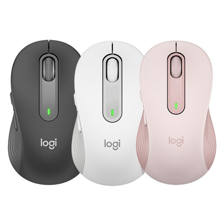 Logitech M650 5-keys 2000 DPI Wireless Bluetooth Silent Mouse (Pink) - Wireless Mice by Logitech | Online Shopping South Africa | PMC Jewellery | Buy Now Pay Later Mobicred