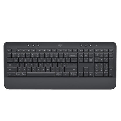 Logitech K650 Wireless Bluetooth Dual Mode Silent Keyboard (Black) - Wireless Keyboard by Logitech | Online Shopping South Africa | PMC Jewellery | Buy Now Pay Later Mobicred