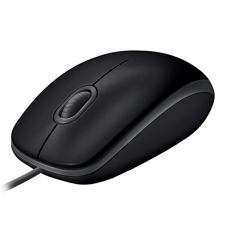 Logitech M110 1000DPI Wired Mouse USB Silent Mouse (Black) - Wired Mice by Logitech | Online Shopping South Africa | PMC Jewellery | Buy Now Pay Later Mobicred