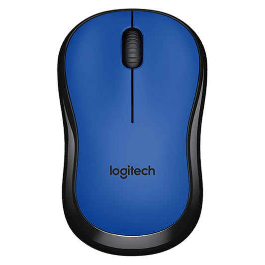 Logitech M220 1200DPI 2.4GHz Ergonomic Wireless Mouse (Blue) - Wireless Mice by Logitech | Online Shopping South Africa | PMC Jewellery | Buy Now Pay Later Mobicred