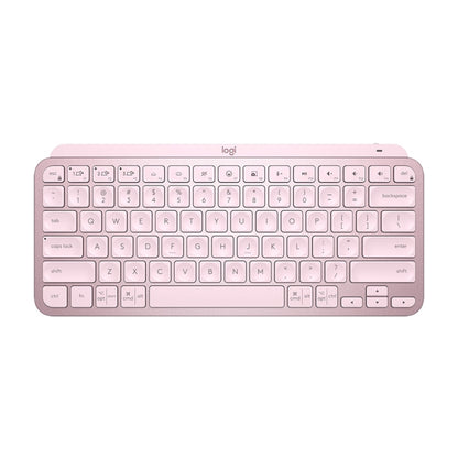 Logitech MX Keys Mini Wireless Bluetooth Ultra-thin Smart Backlit Keyboard (Pink) - Wireless Keyboard by Logitech | Online Shopping South Africa | PMC Jewellery | Buy Now Pay Later Mobicred