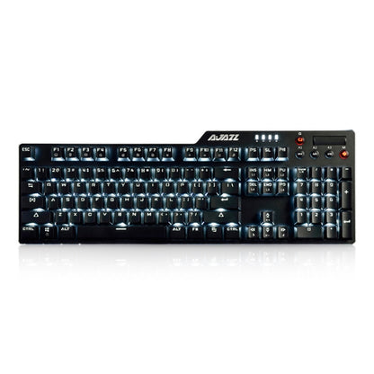 Ajazz AK35I Multimedia Knob Gaming Backlight Alloy Machinery Keyboard (Black Axis) - Wired Keyboard by Ajazz | Online Shopping South Africa | PMC Jewellery | Buy Now Pay Later Mobicred