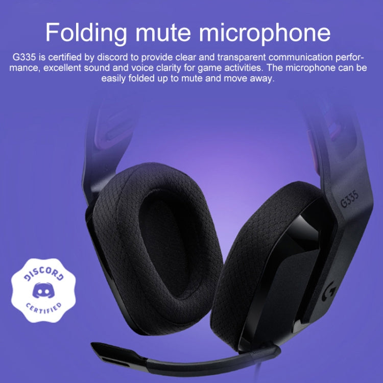 Logitech G335 Foldable Wired Gaming Headset with Microphone (Green) - free shipping - PMC Jewellery - Order now!