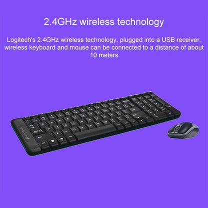 Logitech MK220 Wireless Keyboard and Mouse Set - Wireless Keyboard by Logitech | Online Shopping South Africa | PMC Jewellery | Buy Now Pay Later Mobicred