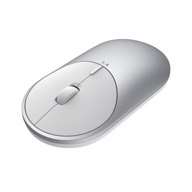 Original Xiaomi Portable Mouse 2 Optical Wireless Bluetooth 4.2 RF 2.4GHz 4000DPI Adjustable Dual Mode Mouse(Silver) - Wireless Mice by Xiaomi | Online Shopping South Africa | PMC Jewellery | Buy Now Pay Later Mobicred