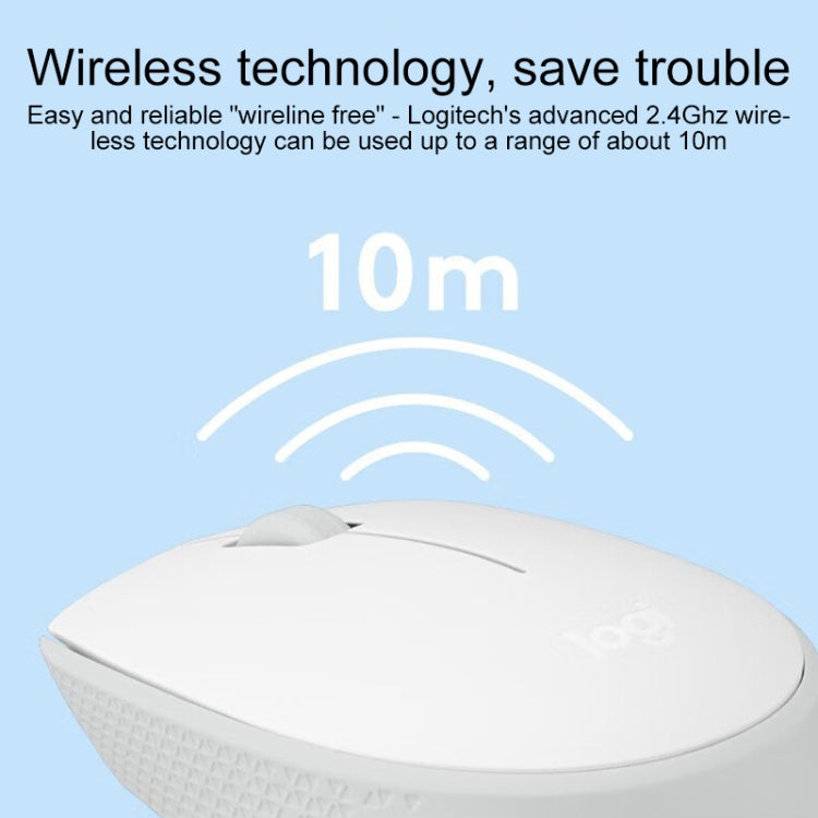 Logitech M172 1000DPI 2.4GHz Wireless Mouse (Blue) - free shipping - PMC Jewellery - Order now!