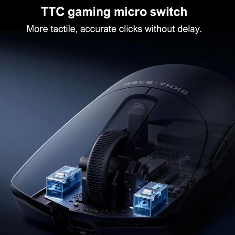 Original Xiaomi  Mouse X1 Wired Wireless 2.4G TTC Micro Switches 8000Hz 26000 DPI Gaming Mouse (Black) - free shipping - PMC TechLife - Order now!