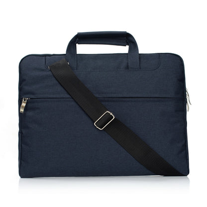 Portable One Shoulder Handheld Zipper Laptop Bag, For 11.6 inch and Below Macbook, Samsung, Lenovo, Sony, DELL Alienware, CHUWI, ASUS, HP (Dark Blue) - 10 - 11 inch by PMC Jewellery | Online Shopping South Africa | PMC Jewellery | Buy Now Pay Later Mobicred