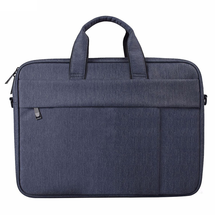 DJ03 Waterproof Anti-scratch Anti-theft One-shoulder Handbag for 13.3 inch Laptops, with Suitcase Belt(Navy Blue) - 13.3 inch by PMC Jewellery | Online Shopping South Africa | PMC Jewellery | Buy Now Pay Later Mobicred