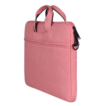 ST01S Waterproof Oxford Cloth Hidden Portable Strap One-shoulder Handbag for 13.3 inch Laptops(Pink) - 13.3 inch by PMC Jewellery | Online Shopping South Africa | PMC Jewellery | Buy Now Pay Later Mobicred