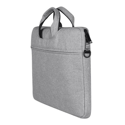 ST01S Waterproof Oxford Cloth Hidden Portable Strap One-shoulder Handbag for 13.3 inch Laptops(Light Grey) - 13.3 inch by PMC Jewellery | Online Shopping South Africa | PMC Jewellery | Buy Now Pay Later Mobicred