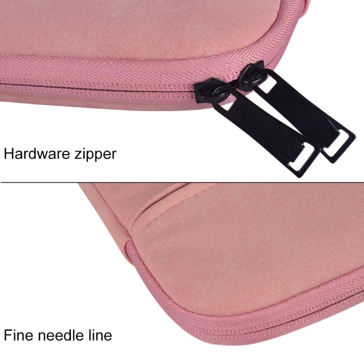 ST06 Waterproof PU Leather Zipper Hidden Portable Strap One-shoulder Handbag for 15.6 inch Laptops, with Suitcase Belt (Light Grey) - 15.6 - 17 inch by PMC TechLife | Online Shopping South Africa | PMC TechLife | Buy Now Pay Later Mobicred