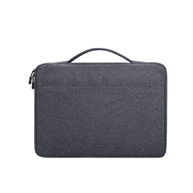 Oxford Cloth Waterproof Laptop Handbag for 15.4 inch Laptops, with Trunk Trolley Strap(Dark Gray) - Other by PMC Jewellery | Online Shopping South Africa | PMC Jewellery | Buy Now Pay Later Mobicred