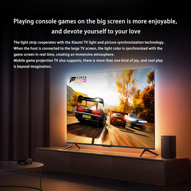 Xiaomi Mijia 2m Synchronized RGB Ambient Light Strip, US Plug - free shipping - PMc TechLife - Order now!