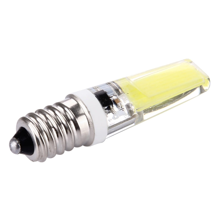 E14 3W 300LM COB LED Light , Silicone Dimmable for Halls / Office / Home, AC 220-240V(White Light) - LED Blubs & Tubes by PMc TechLife | Online Shopping South Africa | PMc TechLife | Buy Now Pay Later Mobicred