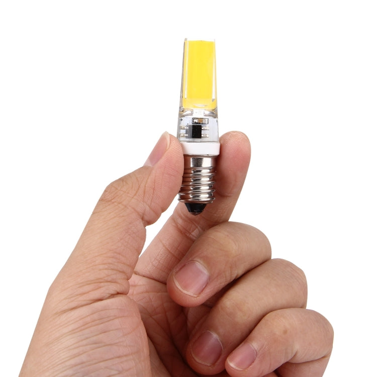 E14 3W 300LM COB LED Light , Silicone Dimmable for Halls / Office / Home, AC 220-240V(Warm White) - LED Blubs & Tubes by PMc TechLife | Online Shopping South Africa | PMc TechLife | Buy Now Pay Later Mobicred