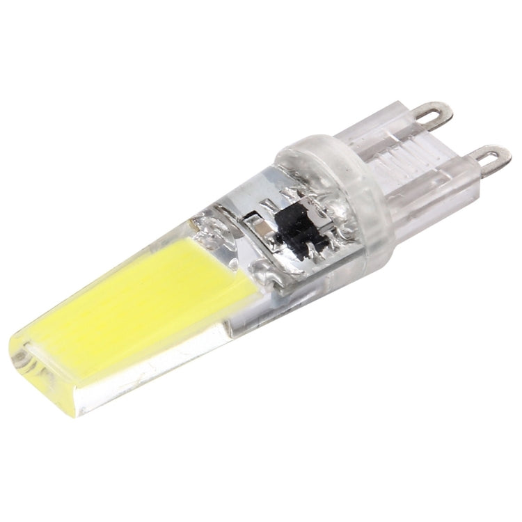 G9 3W 300LM COB LED Light , Silicone Dimmable for Halls / Office / Home, AC 220-240V, Transparent Plug(White Light) - LED Blubs & Tubes by PMc TechLife | Online Shopping South Africa | PMc TechLife | Buy Now Pay Later Mobicred