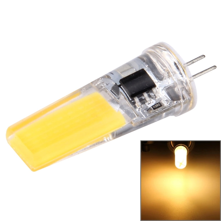 G4 300LM 3W COB LED Light, Silicone Dimmable for Halls / Office / Home, AC 220-240V(Warm White) - LED Blubs & Tubes by PMc TechLife | Online Shopping South Africa | PMc TechLife | Buy Now Pay Later Mobicred
