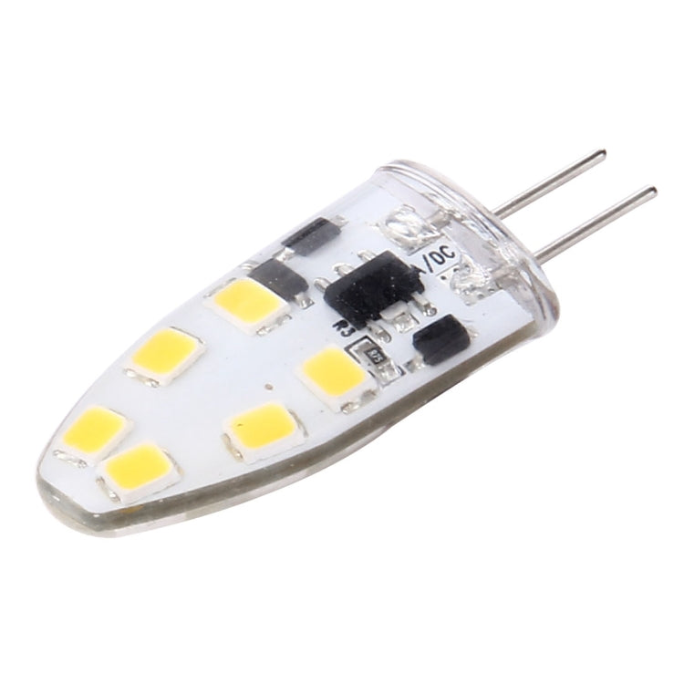 G4 2W 180LM Corn Light Bulb, 12 LED SMD 2835 Silicone, DC 12V, Big Size: 3.9x1.4x0.9cm(Warm White) - LED Blubs & Tubes by PMc TechLife | Online Shopping South Africa | PMc TechLife | Buy Now Pay Later Mobicred
