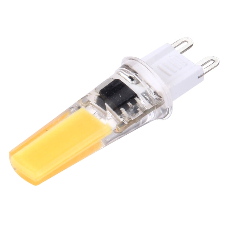 G9 3W 300LM COB LED Light , Silicone Dimmable for Halls / Office / Home, AC 220-240V, White Plug(Warm White) - LED Blubs & Tubes by PMc TechLife | Online Shopping South Africa | PMc TechLife | Buy Now Pay Later Mobicred