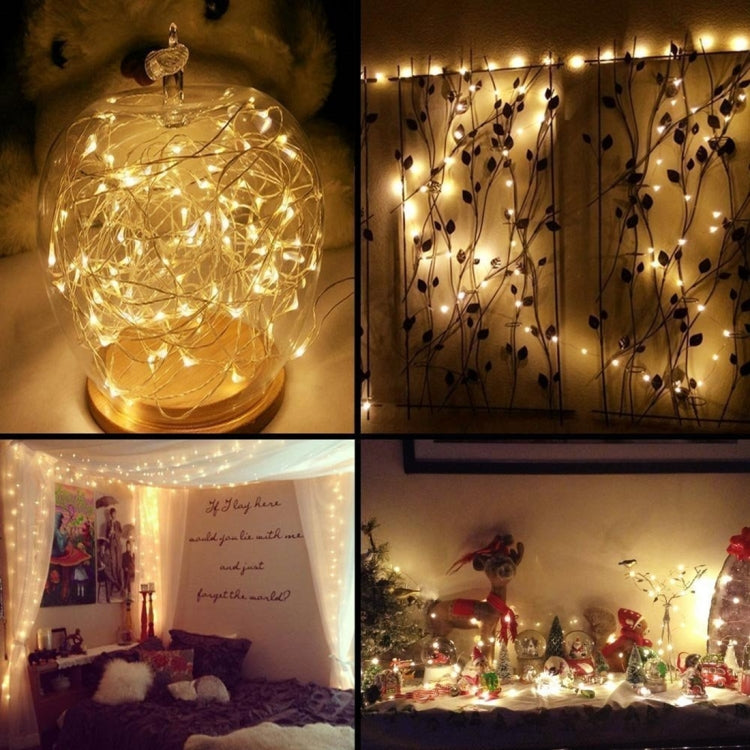 6 PCS Waterproof Warm White Light Copper Wire Starry String Light , 20 LEDs 2700-2900K Rope Fairy Light For Party / Holiday, Length: 2m, DC 6V - Holiday Lights by PMC TechLife | Online Shopping South Africa | PMC TechLife | Buy Now Pay Later Mobicred
