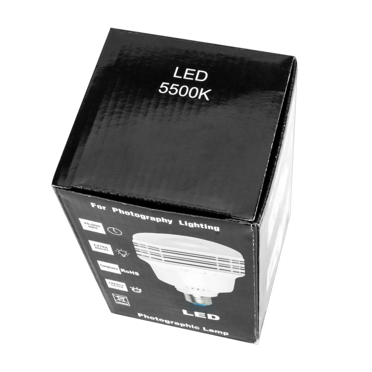 MANTOO PGL25 25W 120V 5500K 2990LM LED Light Bulb for Photography Lighting - free shipping - PMc TechLife - Order now!