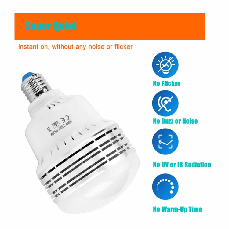 MANTOO PGL35 35W 120V 5500K 3900LM LED Light Bulb for Photography Lighting - free shipping - PMc TechLife - Order now!
