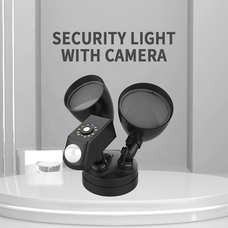 20W LED Smart Sensor Outdoor Floodlight with 1080P Security Camera, 5000K White Light (Black) - Street Lights by PMC Jewellery | Online Shopping South Africa | PMC Jewellery | Buy Now Pay Later Mobicred