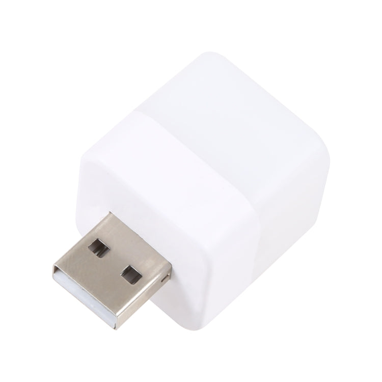 Cube LED USB Mini Night Light (White Light) - USB Light by PMC Jewellery | Online Shopping South Africa | PMC Jewellery