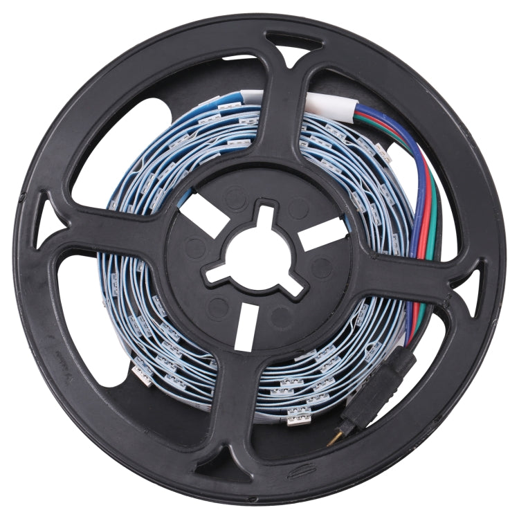 Bare Board 5050 SMD RGB LED Rope Light, 30 LED/m, Length: 2m, 12V 2A 100-240V, with 24-key Remote Control(US Plug) - Bare Board Light by PMC TechLife | Online Shopping South Africa | PMC TechLife | Buy Now Pay Later Mobicred