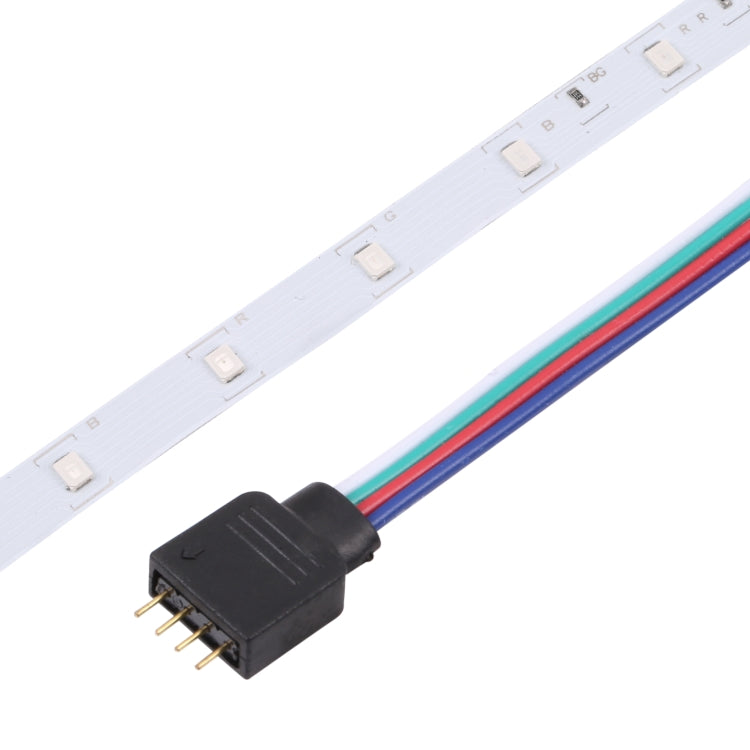 Bare Board 2835 SMD RGB LED Rope Light, 60 LED/m, Length: 5m, 12V 2A 100-240V, with 44-key Remote Control (EU Plug) - Bare Board Light by PMC TechLife | Online Shopping South Africa | PMC TechLife | Buy Now Pay Later Mobicred