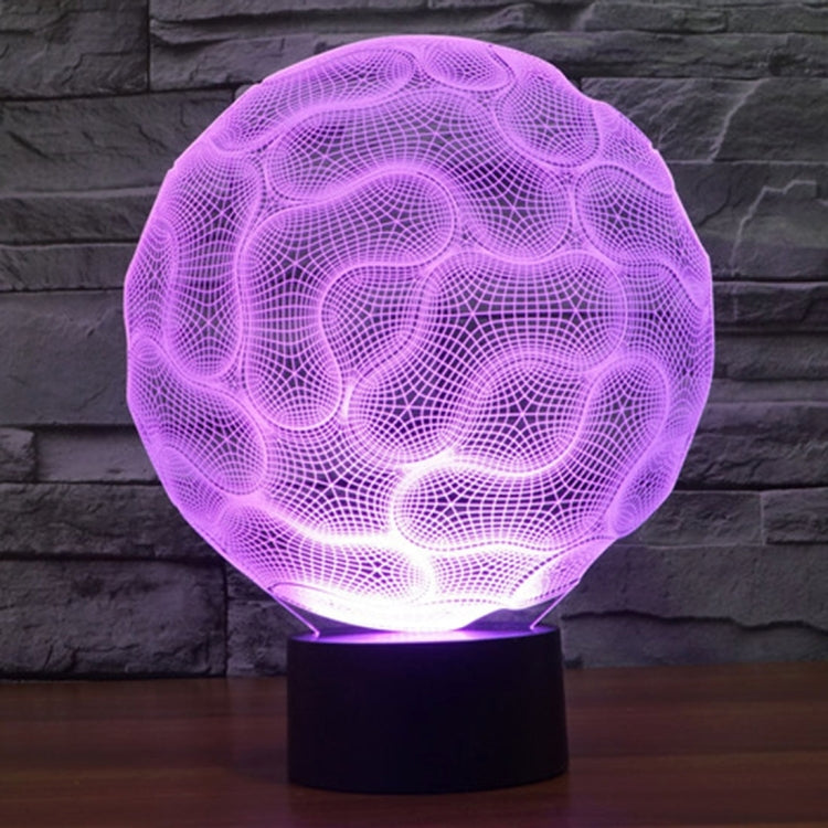 Brain Style 3D Touch Switch Control LED Light , 7 Color Discoloration Creative Visual Stereo Lamp Desk Lamp Night Light - Novelty Lighting by PMC Jewellery | Online Shopping South Africa | PMC Jewellery