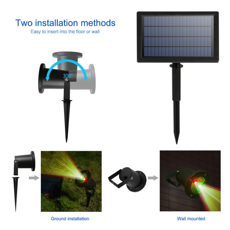 Rotatable USB Charging Projection Light Double Hole Laser Stage Light - Stage Lighting by PMc TechLife | Online Shopping South Africa | PMc TechLife | Buy Now Pay Later Mobicred