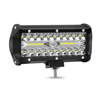 7 inch 30W 3000LM 6000K LED Strip Lamp Working Refit Off-road Vehicle Roof Strip Light - Work Lights by PMC Jewellery | Online Shopping South Africa | PMC Jewellery | Buy Now Pay Later Mobicred