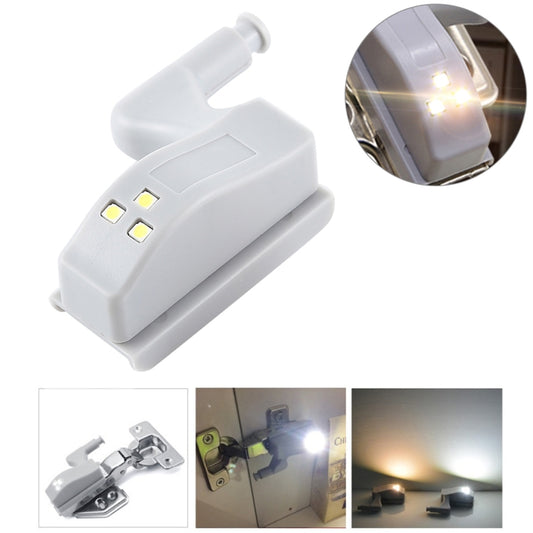 0.3W Universal Inner Hinge LED Sensor lamp Cupboard 3 LEDs Night light Auto ON/OFF Bulb(Warm White) - Sensor LED Lights by PMC Jewellery | Online Shopping South Africa | PMC Jewellery