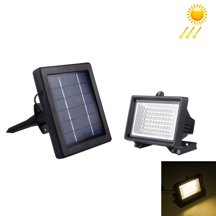 3W IP55 Waterproof  LED Floodlight, 60 LEDs 200LM Lamp with Solar Panel - Solar Lights by PMC Jewellery | Online Shopping South Africa | PMC Jewellery | Buy Now Pay Later Mobicred