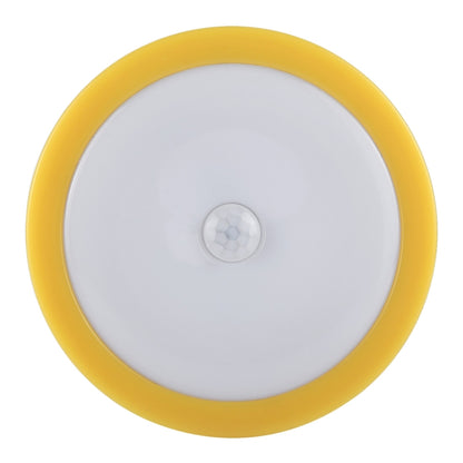 R10 USB Charging LED PIR Sensor Night Light , 4000K Emergency Light Cabinet Lamp, Sensor Distance: about 3m, DC 4.5V(Yellow) - Sensor LED Lights by PMC Jewellery | Online Shopping South Africa | PMC Jewellery | Buy Now Pay Later Mobicred