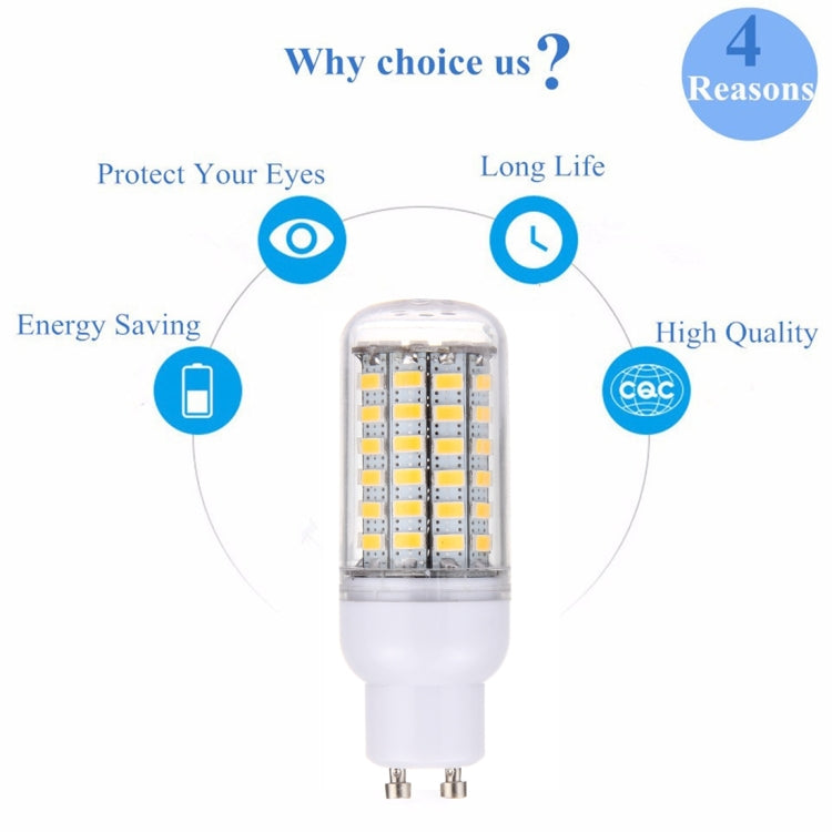 GU10 5.5W 69 LEDs SMD 5730 LED Corn Light Bulb, AC 200-240V (Warm White) - LED Blubs & Tubes by PMC Jewellery | Online Shopping South Africa | PMC Jewellery