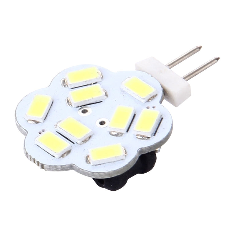 G4 9 LED SMD 5730 Flower Decorative Light for Indoor / Outdoor Decoration, DC/AC 12-24V, Side Pins (White Light) - LED Blubs & Tubes by PMc TechLife | Online Shopping South Africa | PMc TechLife | Buy Now Pay Later Mobicred