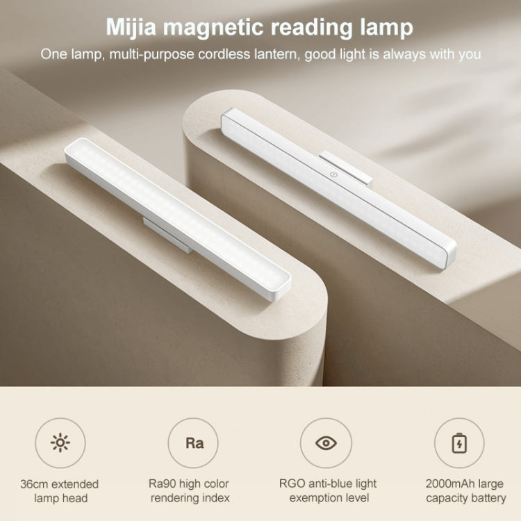 Original Xiaomi Mijia Magnetic Reading Lamp 2000mAh Type-C Rechargeable LED Desk Lamp - Desk Lamps by Xiaomi | Online Shopping South Africa | PMC Jewellery | Buy Now Pay Later Mobicred