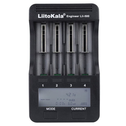 LiitoKala lii-500 Lithium Battery Charger for Li-ion IMR 18650, 26650, 16340, 14500, 10440, 18500, US Plug - Charger & Converter by PMC Jewellery | Online Shopping South Africa | PMC Jewellery | Buy Now Pay Later Mobicred